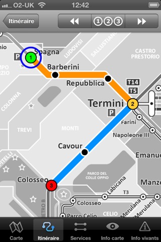 Rome Metro - Map and route planner by Zuti screenshot 4