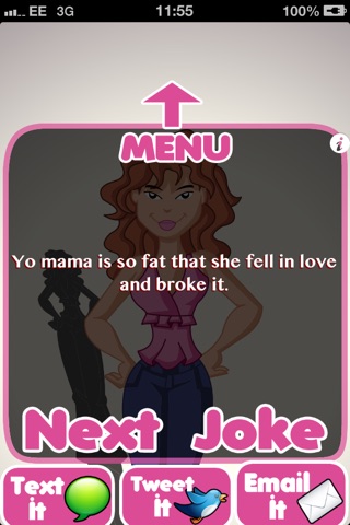 Yo Mama Jokes - Talk & Text screenshot 2