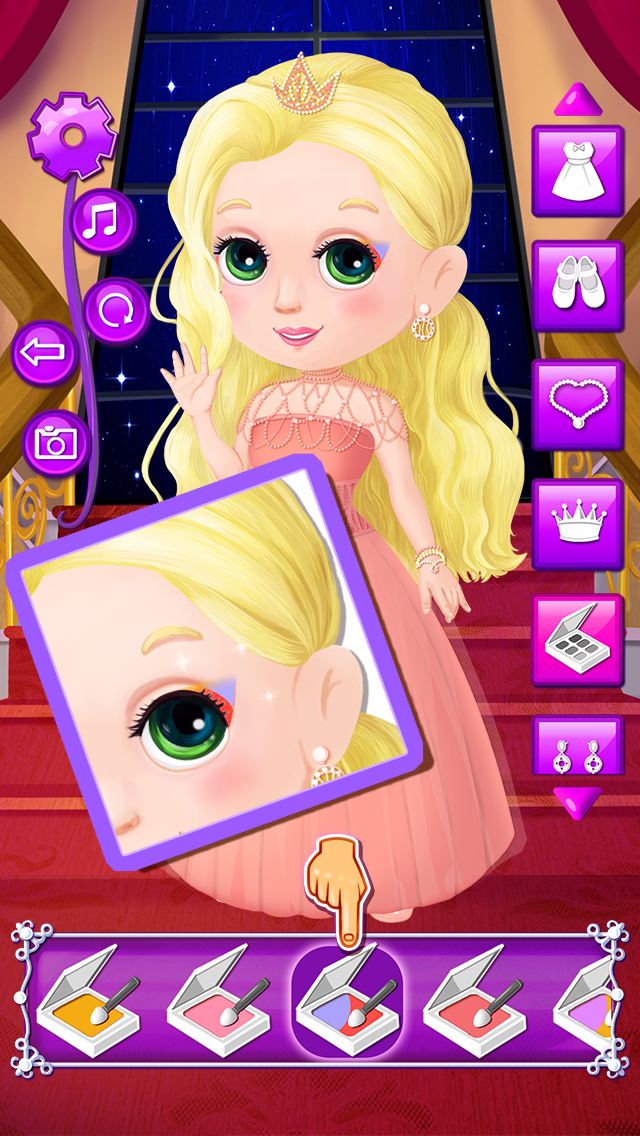 Princess Party Make Up screenshot 2