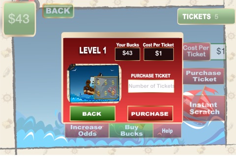 Treasure Hunters - Instant Scratch and Win Tickets screenshot 4