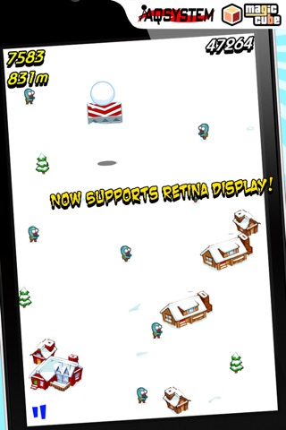 Squish The Zombies - Fun Time Killer Game with snowball screenshot 2