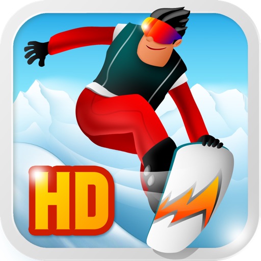 Escape the Avalanche Multiplayer Free HD - Extreme Snowboarding Challenge