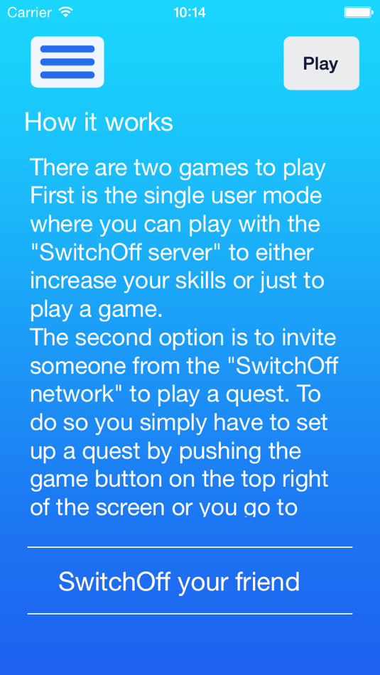 #1. SwitchOff (iOS) 由: ugomo