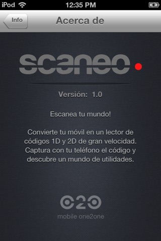 Scaneo screenshot 2