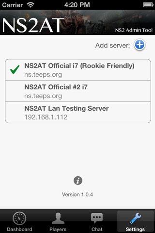 NS2AT screenshot 4