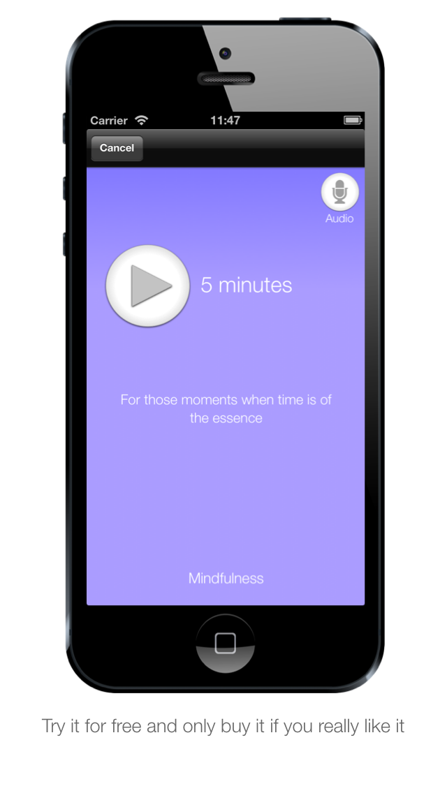 Screenshot #2 pour Relaxation App - Guided relaxation techniques using mindfulness and meditation