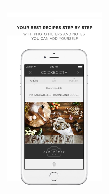 Cookbooth. Photo recipes by chefs and foodies. Taste Festival London