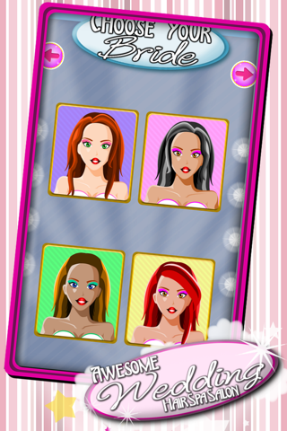 Awesome Wedding Hair Spa Salon - Dress up game for girls free screenshot 2