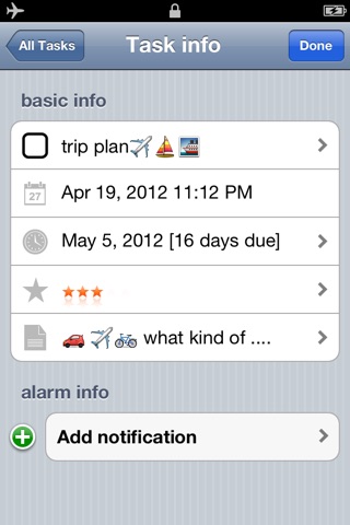 Task Planner Lite Free screenshot 3