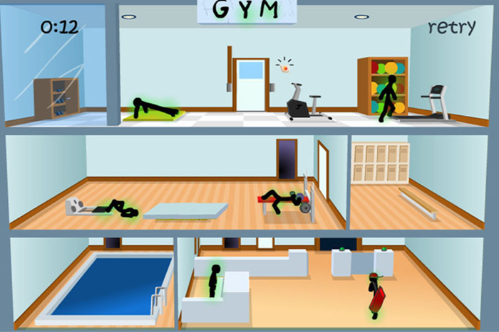 Deadly Gym - Stickman Edition