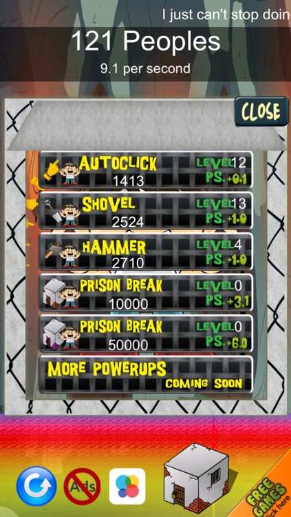 Tap tap bidou tap and tap bang booth - insane the clickers brains - Free Edition screenshot-4