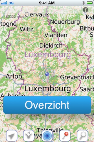 Luxembourg Offline Travelmap screenshot 2