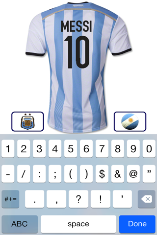 A 2014 My Jersey - For Favorite Football Soccer Team Free screenshot 3