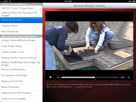 GAF Videos screenshot 3