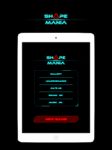 Shape Mania – Fun Geometry Game With Puzzle Action to Test Your Reflex Skills iPad screenshot 5 - Games app