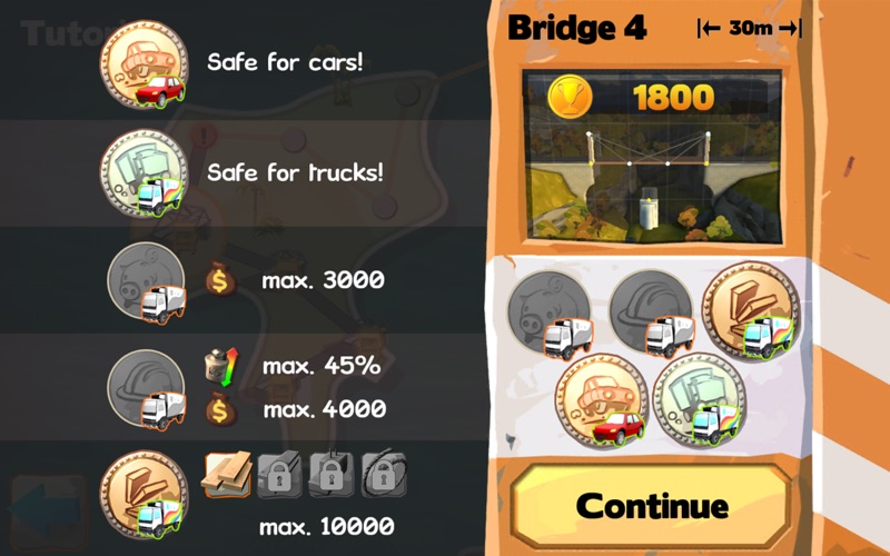 bridge constructor playground iphone screenshot 2