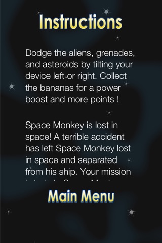 Space Monkey Banana Dodge screenshot 3