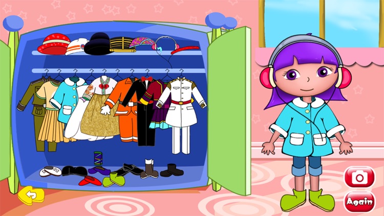Alice Abenteuer Anzieh Buildings kostenlose App Kinder Spiele