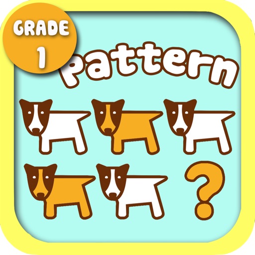 Kids Math-Patterns Worksheets(Grade 1) by ShiXian Li