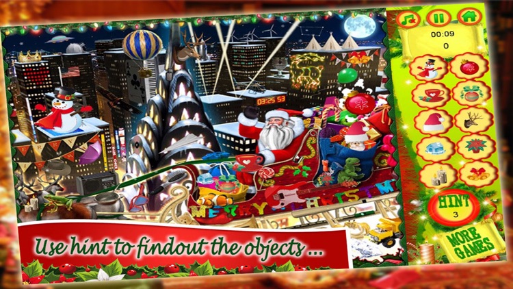 Christmas Mystery Fair Hidden Objects