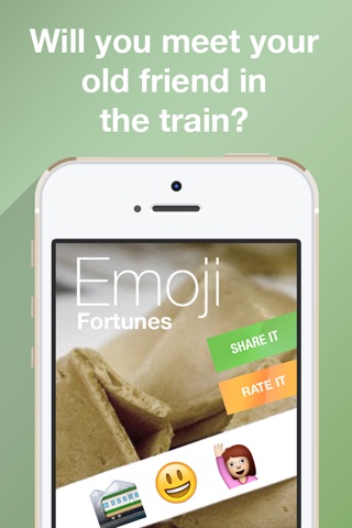 Emoji Fortune Cookie - Improve your luck, get dating advice, meet local singles. screenshot 2