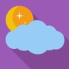 Weather forecast app - Free 7 days weather forecasts for your current location and all over the world icon