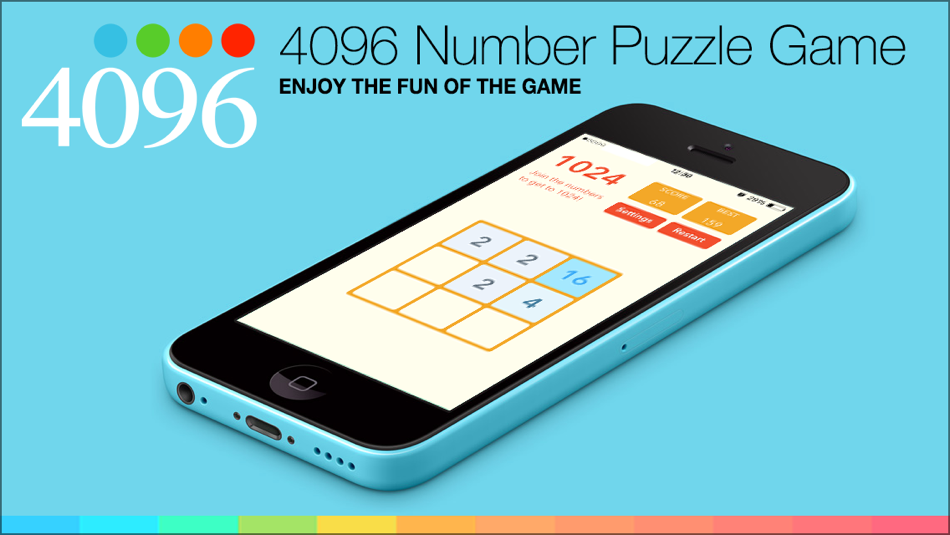 #4. Play Number Game 4096 (iOS) 由: LI HUNG WANG