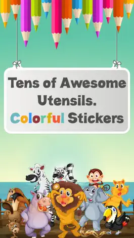 Game screenshot Little Genius Animals Coloring Book hack