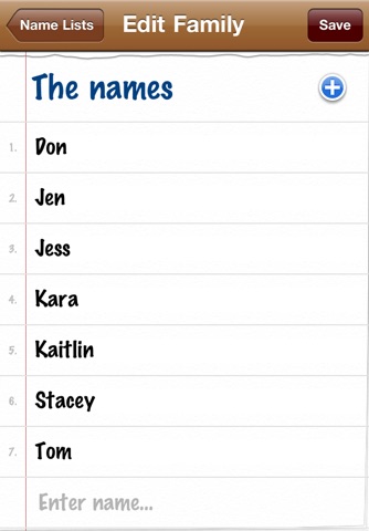 Names in a Hat screenshot 4