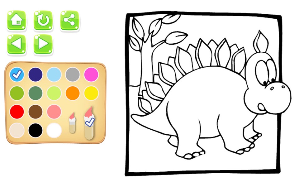 My Dino Coloring Book For Kids And Toddler Game screenshot 2