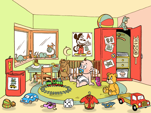 Screenshot #4 pour TidyUp! clean the room & house - best free puzzle educational games for kids or your toddler (learn & teach)