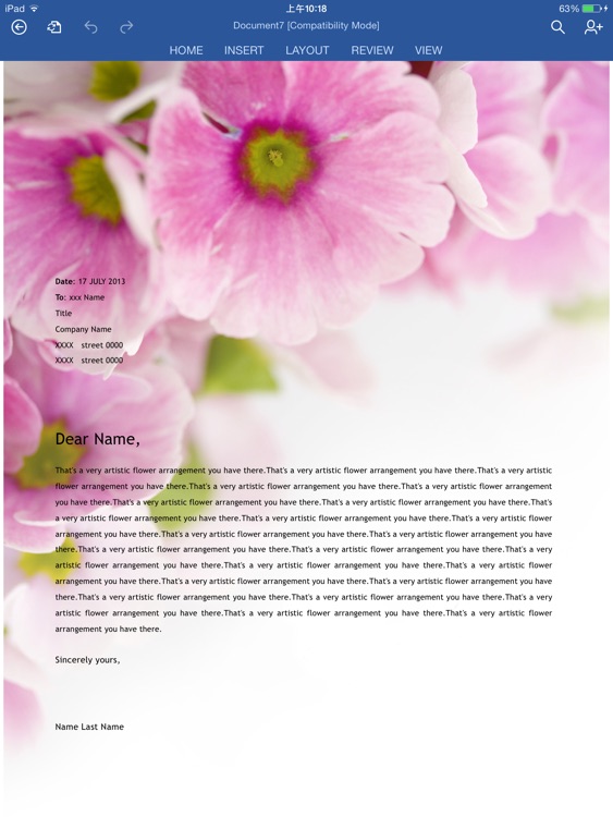 Templates for Microsoft Word Free screenshot-3