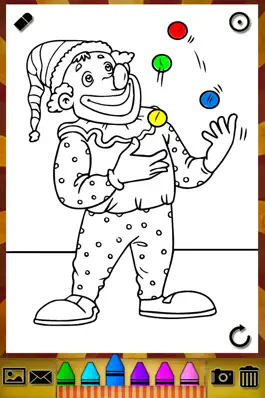 Game screenshot Circus Coloring Book mod apk