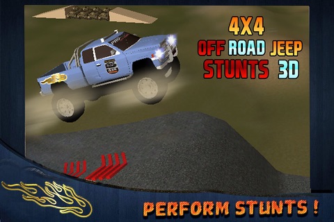 4x4 Monster Off Road Jeep Stunts 3D - The Legend of challenging Feat Derby screenshot 4