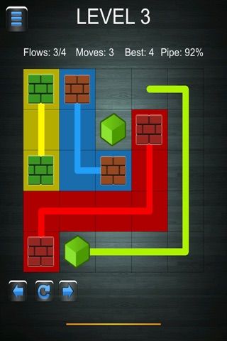 Bricks, Dots, and Boxes 2 – Connect and Match the Cubes and Spheres in 2D- Free screenshot 4