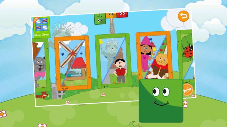 100+ Slide puzzle for Kids