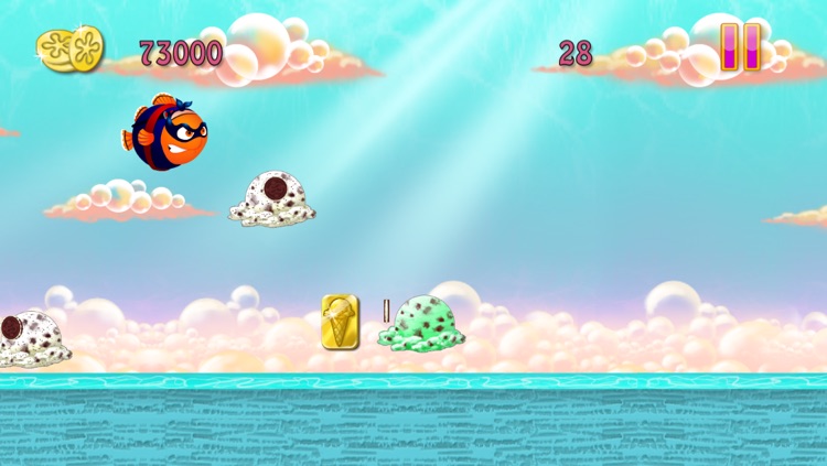 Clumsy Fish Hero Paradise - A FREE Happy Ice Cream Ninjump Evolution Game
