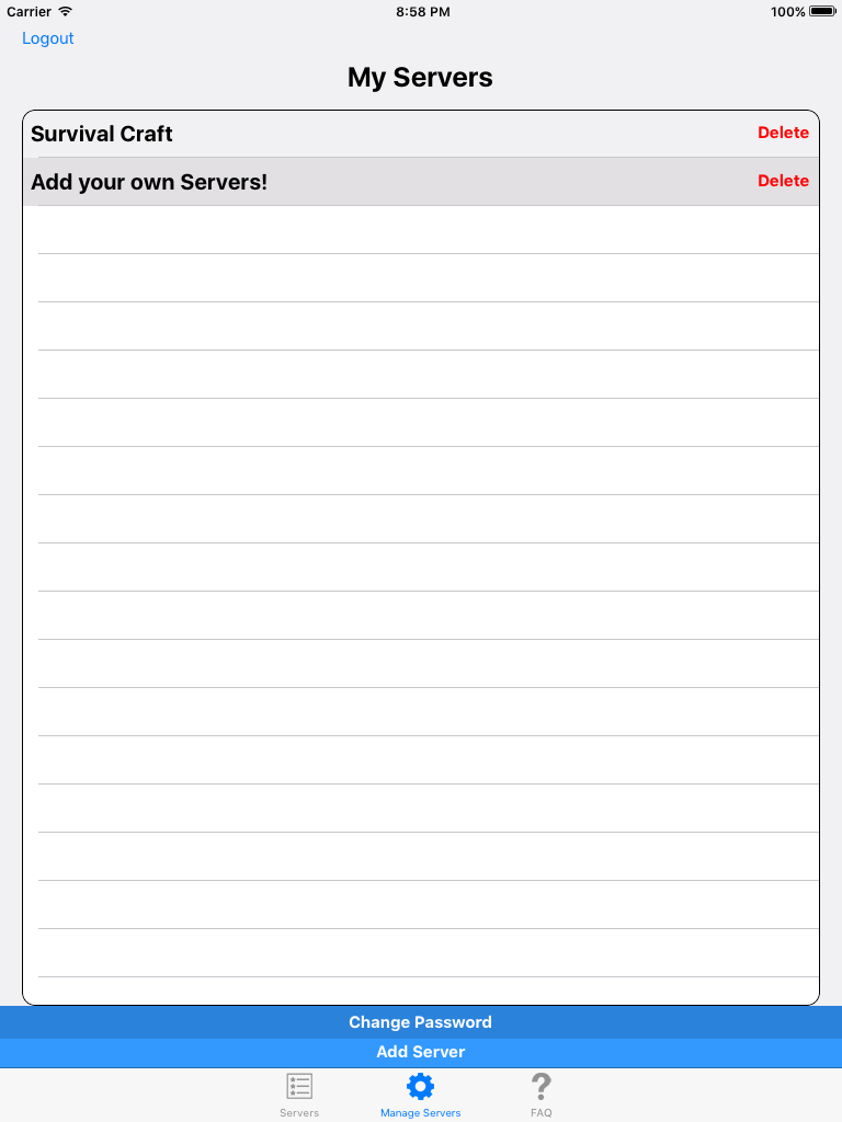 Servers for Minecraft PE - New