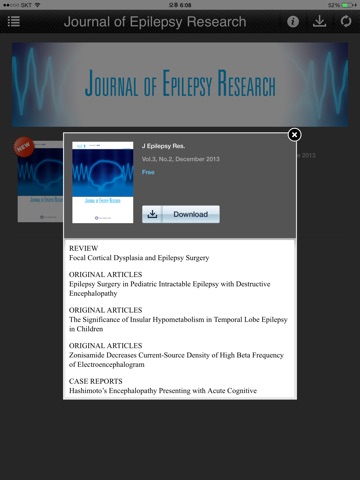 Journal of Epilepsy Research screenshot 4