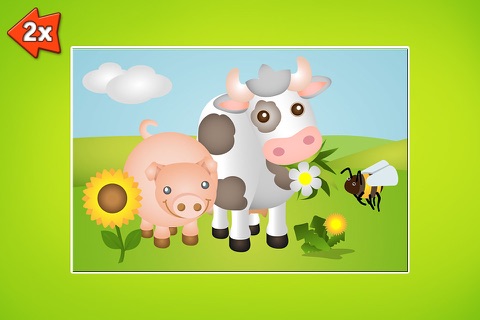 Toddler Games - Animal Puzzle (6 Parts) 2+ screenshot 4