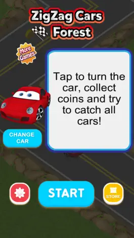 Game screenshot ZigZag Cars : Forest apk