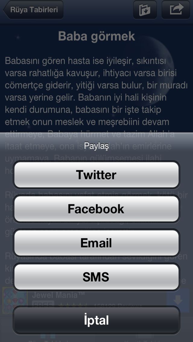 How to cancel & delete Rüya Tabirleri Ansiklopedisi from iphone & ipad 4