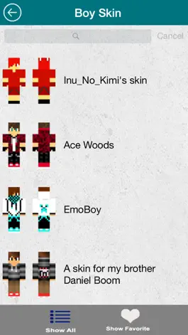 Game screenshot Best Boy Skins Free - New Collection for Minecraft PE & PC mod apk