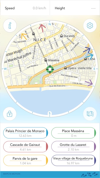 Nice and Monaco Compass : Offline Map