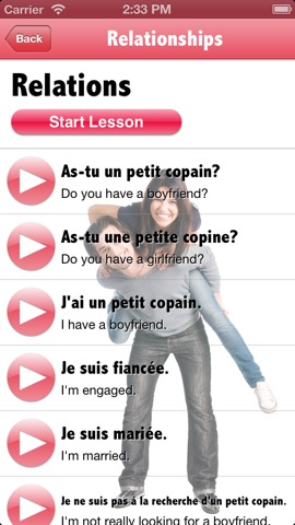 Sexy French - Phrasebook and Quizのおすすめ画像2