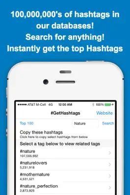 Game screenshot GetHashtags Free - Copy & Paste Most Popular Hashtags for Instagram apk