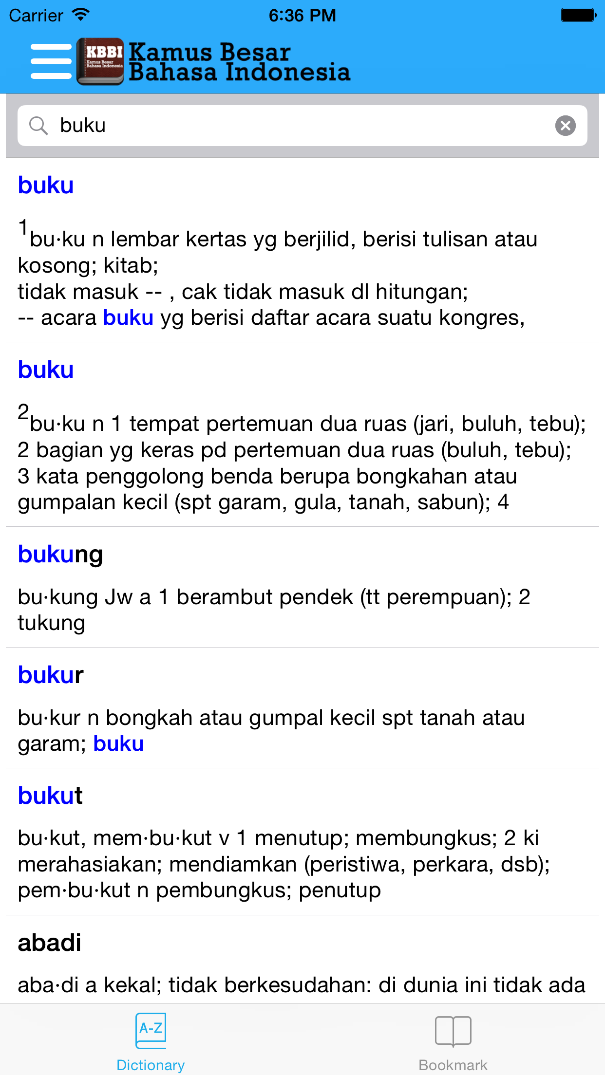 KBBI: Kamus Besar Bahasa Indonesia