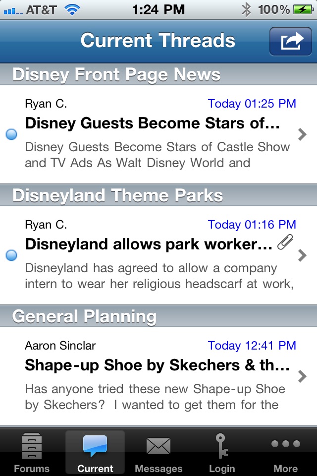 Talk Disney Community screenshot 2