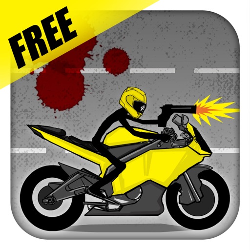 Stickman Streetbike Zombie Race Attack Free - Play Chicken Racing With Zombies! Icon