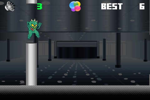 Alien Echo Jumping Attack - Space Warfare Jump Laser Shooter Free screenshot 4